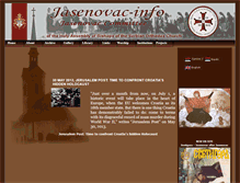 Tablet Screenshot of jasenovac-info.com